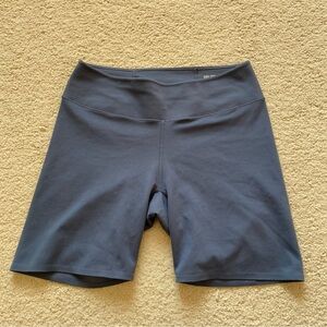 Blue Uniqlo Airism Biker Shorts